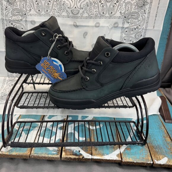 Timberland Other - NEW Timberland Earthkeepers Trekker Moc Toe Black Oxford Mens sz 6 /Womans 7.5